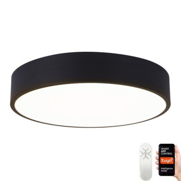 Immax NEO 07201L - Luminária de teto LED dimmerizável RONDATE LED/28W/230V preta Tuya + controlo remoto