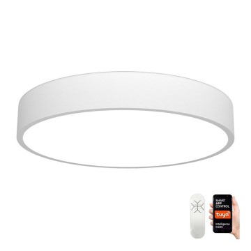 Immax NEO 07207L-Iluminação de teto LED com regulação RONDATE 65W/230V 3000-6000K Tuya branco + comando