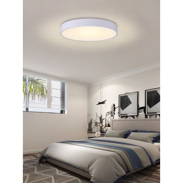 Immax NEO 07207L-Iluminação de teto LED com regulação RONDATE 65W/230V 3000-6000K Tuya branco + comando