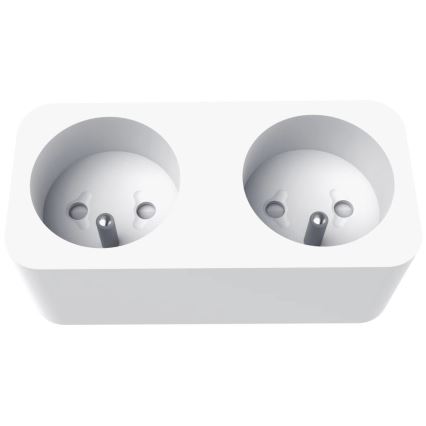 Immax NEO 07752L - Tomada inteligente múltipla 2x16A/230V Tuya