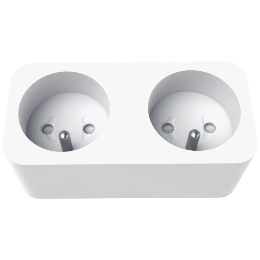 Immax NEO 07752L - Tomada inteligente múltipla 2x16A/230V Tuya