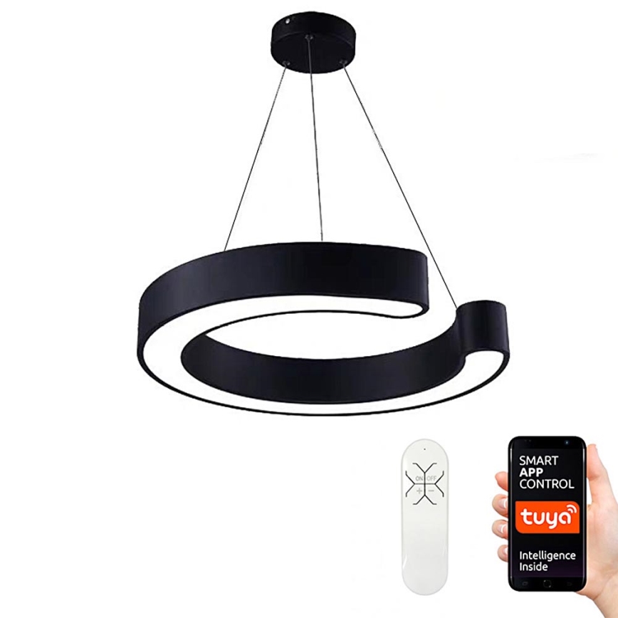 Immax NEO 7134 - LED SMART Candelabro suspenso com regulação CÉČKO LED/43W/230V + controlo remoto 60 cm Tuya ZigBee