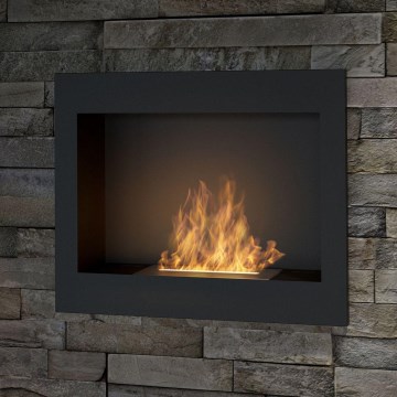 InFire - Lareira BIO Incorporada 49x60 cm 3kW preto