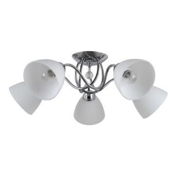 ITALUX - Candelabro integrado LUGANO 5xE27/40W/230V