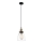 ITALUX - Candelabro suspenso FRANCIS 1xE27/40W/230V preto/dourada