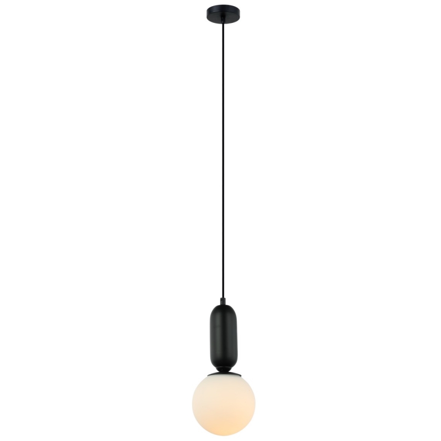 ITALUX - Candelabro suspenso ALDEVA 1xE27/40W/230V preto