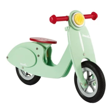 Janod - Bicicleta de empurrar para criança VESPA verde