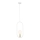 Jupiter 1821 - PI1 E27 - Candelabro num fio PONTI 1xE14/40W/230V branco