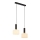 Jupiter 1853 - VA2 - Candelabro num fio VANES 2xE27/60W/230V dourado/preto antigo