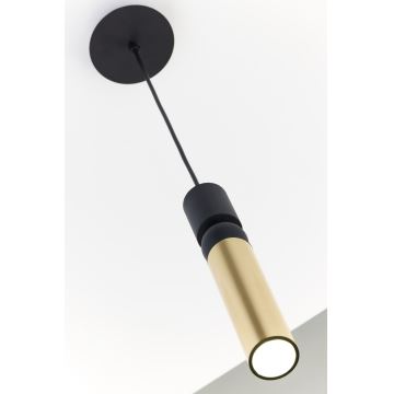 Jupiter 2006 - Candeeiro suspenso ALAS 1xGU10/10W/230V dourado/preto