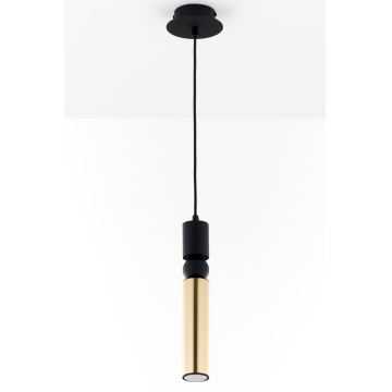 Jupiter 2006 - Candeeiro suspenso ALAS 1xGU10/10W/230V dourado/preto