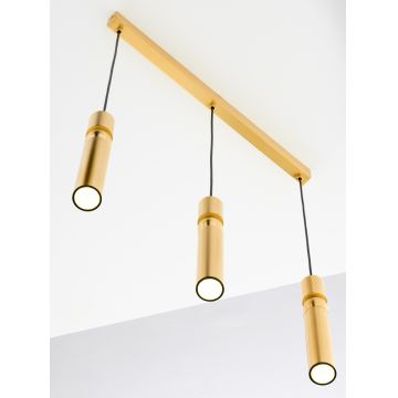 Jupiter 2010 - Candeeiro suspenso ALAS 3xGU10/10W/230V dourado