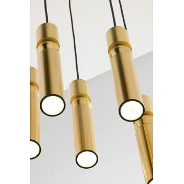 Jupiter 2020 - Candeeiro suspenso ALAS 5xGU10/10W/230V dourado