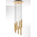 Jupiter 2021 - Candeeiro suspenso ALAS 7xGU10/10W/230V dourado