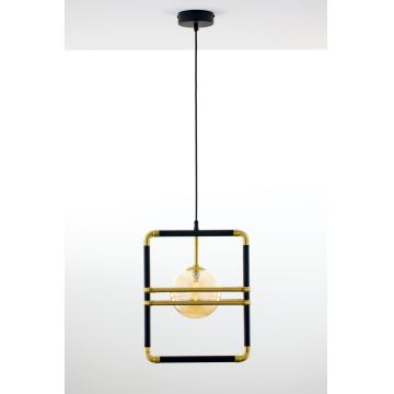 Jupiter 2025 - Candeeiro suspenso FIORI 1xG9/10W/230V preto/dourado/bege