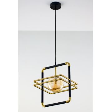 Jupiter 2025 - Candeeiro suspenso FIORI 1xG9/10W/230V preto/dourado/bege