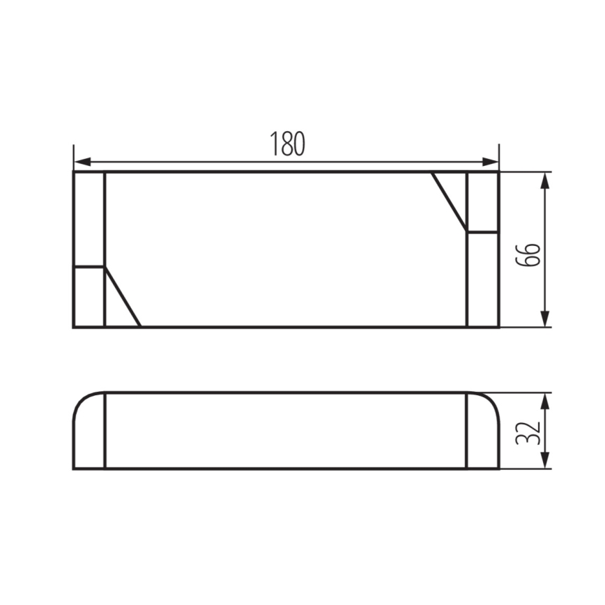 Transformador eletrónico LED 100W/24V