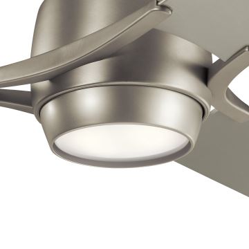 Kichler - Ventoinha de teto LED com regulação ZEUS LED/10W/230V + comando