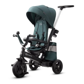 KINDERKRAFT - Triciclo infantil 5v1 EASYTWIST verde/preto