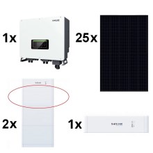 Kit Solar SOFAR Solar - 10kWp JINKO + 10kW SOFAR conversor híbrido 3f +10,24 kWh bateria