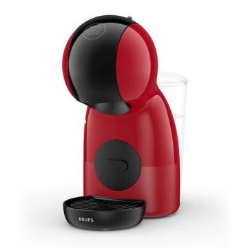 Krups - Máquina de café de cápsulas NESCAFÉ DOLCE GUSTO PICCOLO XS 1600W vermelho