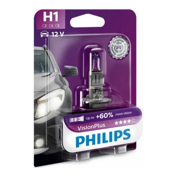 Lâmpada de carro Philips VISION PLUS 12258VPB1 H1 P14,5s/55W/12V