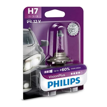 Lâmpada de carro Philips VISIONPLUS 12972VPB1 H7 PX26d/55W/12V
