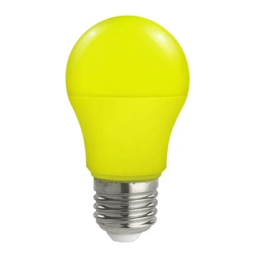 Lâmpada LED A50 E27/4,9W/230V amarelo