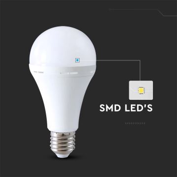 Lâmpada LED com modo de emergência A80 E27/12W/230V 4000K