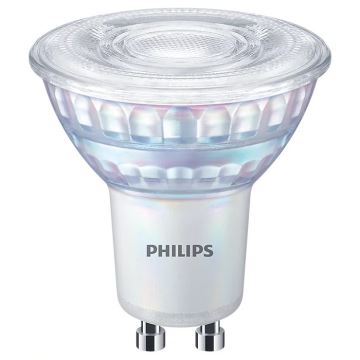 Lâmpada LED com regulação Philips Warm Glow PAR16 GU10/3,8W/230V 2200-2700K CRI 90