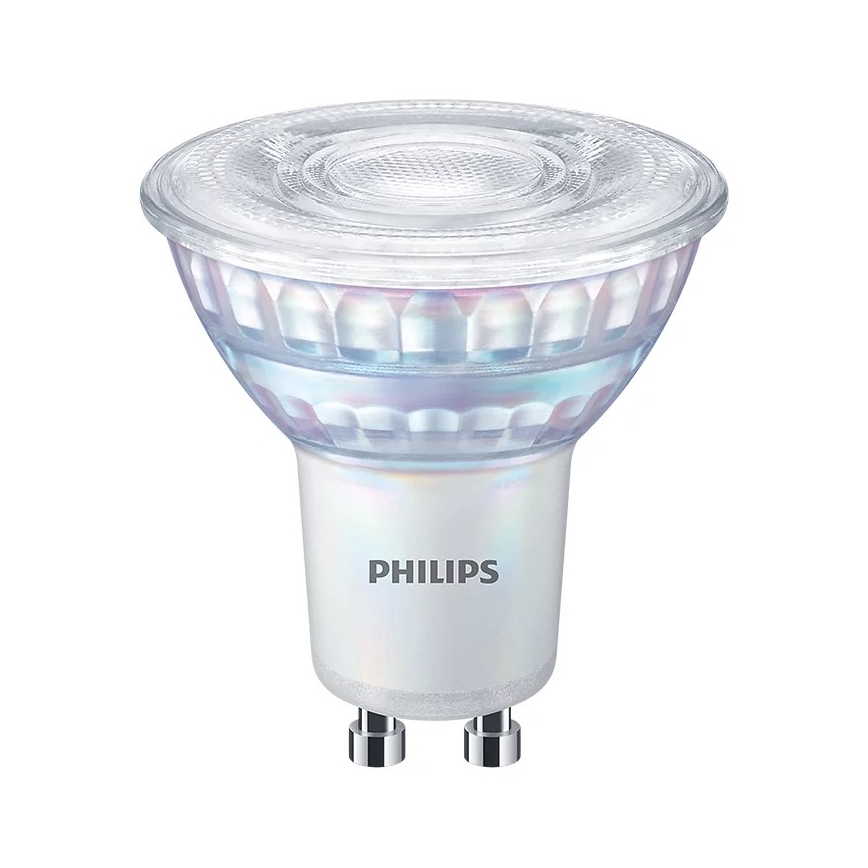 Lâmpada LED com regulação Philips Warm Glow PAR16 GU10/3,8W/230V 2200-2700K CRI 90