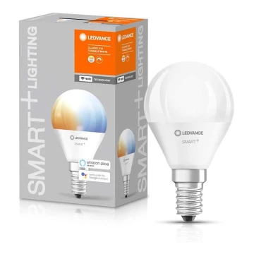 Lâmpada LED com regulação SMART+ E14/5W/230V 2,700K-6,500K Wi-Fi - Ledvance