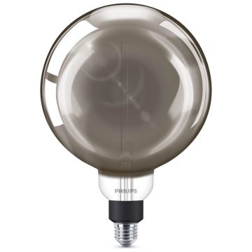 Lâmpada LED com regulação SMOKY VINTAGE Philips E27/6,5W/230V 4000K