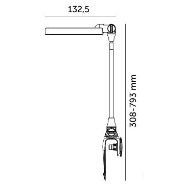 Lâmpada LED de interior para plantas LED/10W/5V 3200K