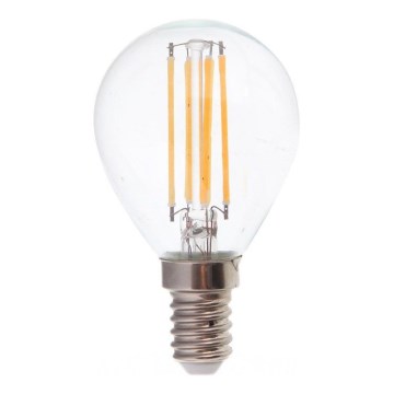 Lâmpada LED FILAMENT P45 E14/6W/230V 2700K