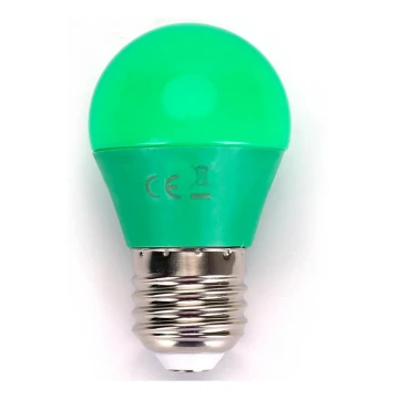 Lâmpada LED G45 E27/4W/230V verde - Aigostar