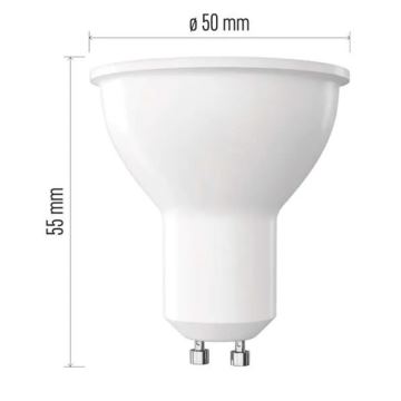 Lâmpada LED MR16 GU10/3W/230V 4000K Classe energética A