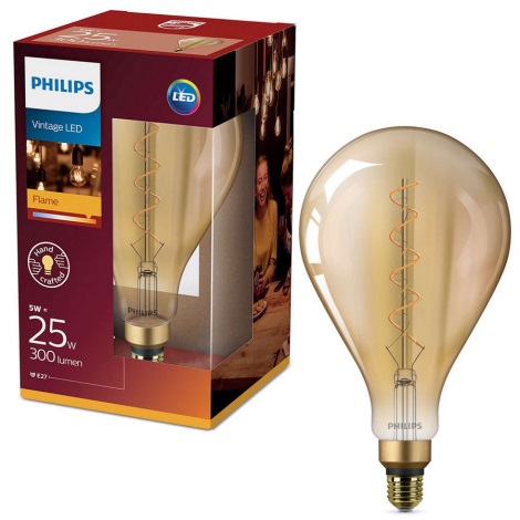 Lâmpada LED Philips E27/5W/230V 2000K - VINTAGE