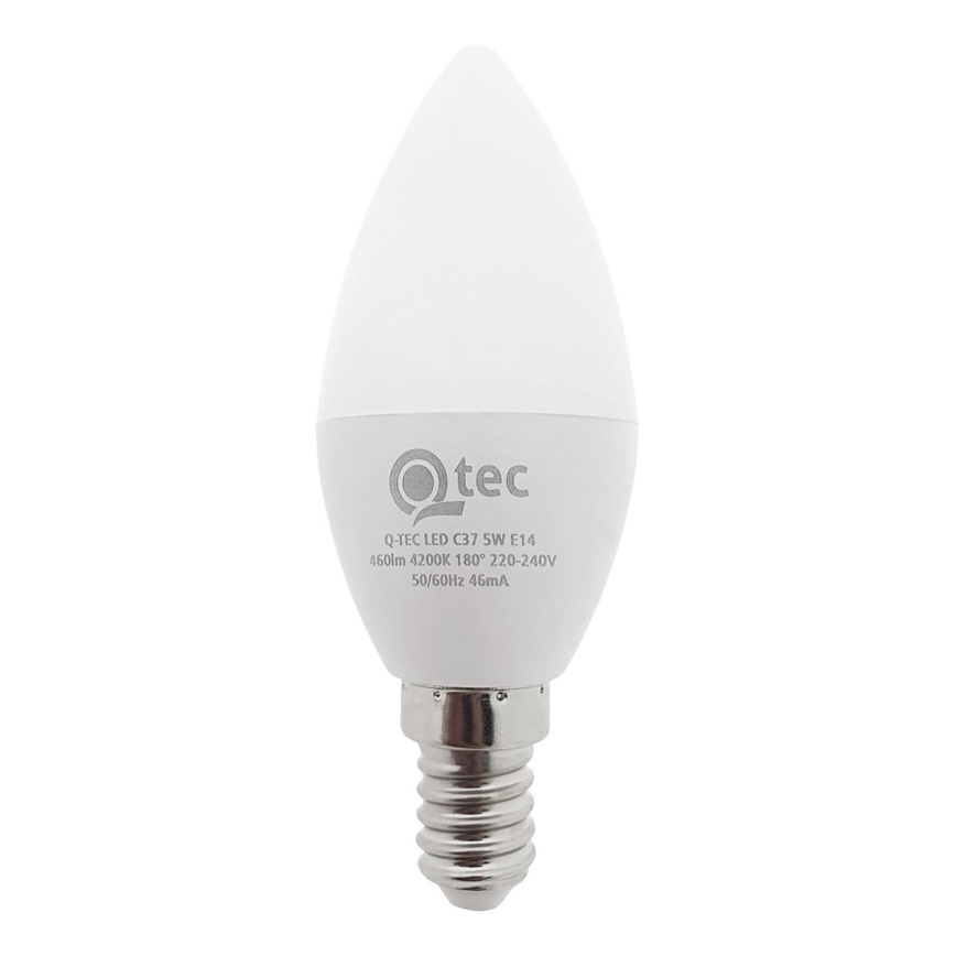 Lâmpada LED Qtec C35 E14/5W/230V 4200K