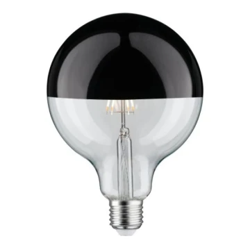 Lâmpada LED regulável com uma tampa esférica espelhada GLOBE E27/6,5W/230V 2700K - Paulmann 28680