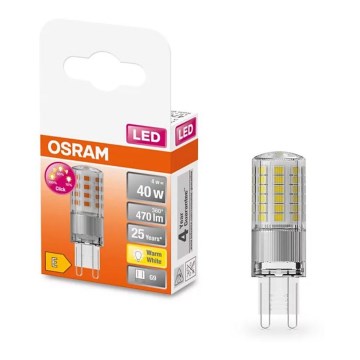 Lâmpada LED regulável G9/4W/230V 2700K - Osram