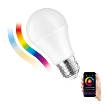 Lâmpada LED RGB com regulação E27/9W/230V 2700-6500K Wi-Fi Tuya