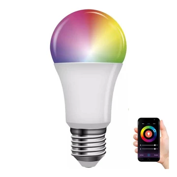 Lâmpada LED RGB com regulação GoSmart A60 E27/11W/230V 2700-6500K Wi-Fi Tuya