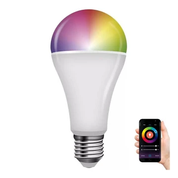 Lâmpada LED RGB com regulação GoSmart A65 E27/14W/230V 2700-6500K Wi-Fi Tuya