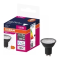 Lâmpada LED VALUE PAR16 GU10/4,5W/230V 6500K 120° preto - Ledvance