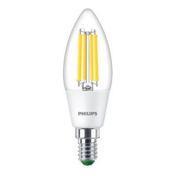 Lâmpada LED VINTAGE Philips B35 E14/2,3W/230V 4000K