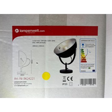 Lampenwelt - LED RGBW Candeeiro de mesa com regulação MURIEL 1xE27/10W/230V Wi-Fi