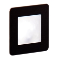 LDST DI-01-SC-BZ9 - Luz de escadas LED DIANA 9xLED/1,2W/230V mate preto antigo 6500K