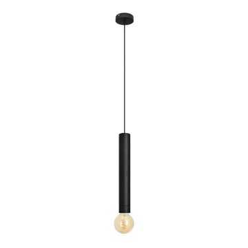 LED Candelabro suspenso TUBA 1xGU10/20W/230V preto