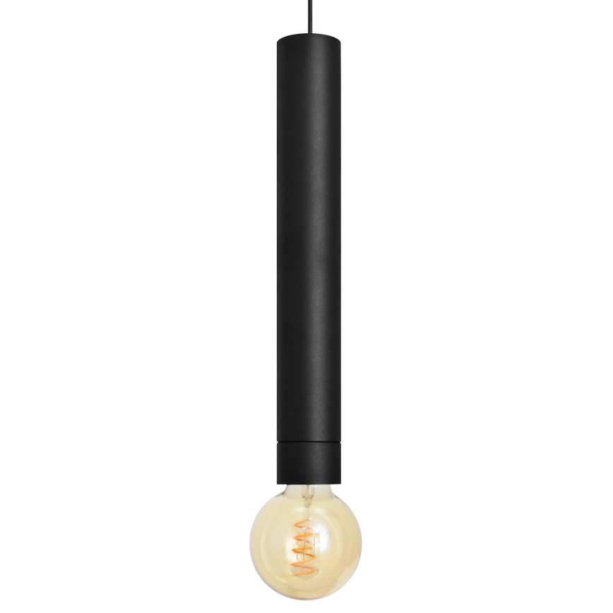 LED Candelabro suspenso TUBA 1xGU10/20W/230V preto